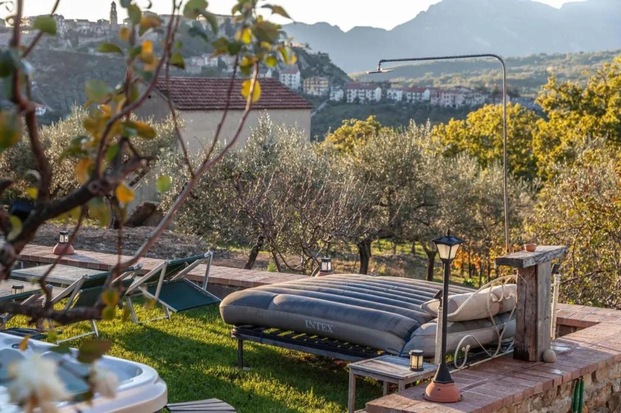 Вилла Charming House In Laurino With Mountain View Экстерьер фото